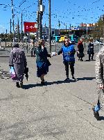12 мая на пересечение проспекта Ветеранов и ул. Партизана Германа проведено уличное мероприятие, направленное на экологическое просвещение