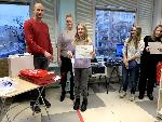 В Библиотеке "Лигово" состоялось награждение конкурса-акции на самую оригинальную кормушку.