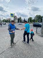 09 июня на пересечение ул. Партизана Германа и ул. Чекистов проведено уличное мероприятие, направленное на профилактику терроризма и экстремизма