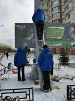 Реставрация стелы А.В. Герману