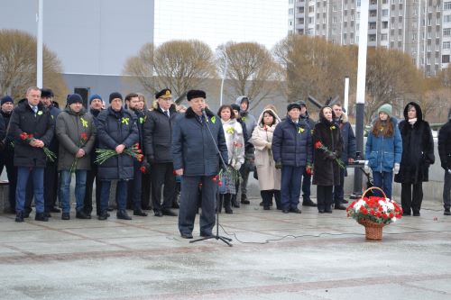 Торжественно-траурное мероприятие, посвященное 80-й годовщине полного освобождения Ленинграда от фашистской блокады